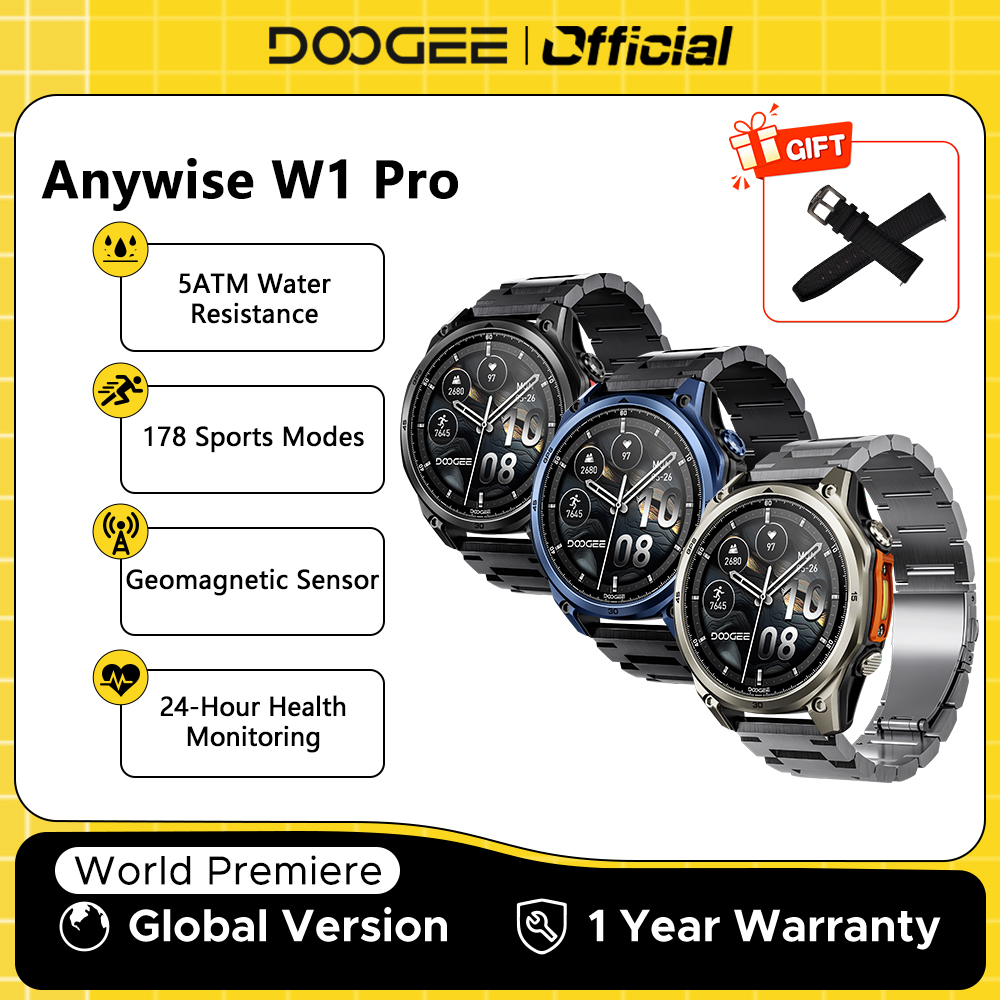 Nutrition Gym - DOOGEE ANYWISE W1 PRO 스마트워치 1.43''