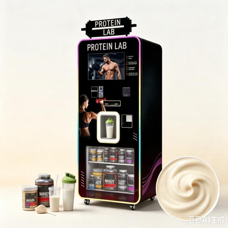자동 단백질 쉐이크 자판기 맞춤형 지능형 음료 솔루션  - Fitness Nutrition Protein 리뷰 및 가격