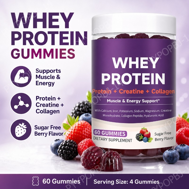 단백질 구미 (유청 크레아틴 콜라겐 함유) 12g 단백 - Fitness Nutrition Protein 리뷰 및 가격